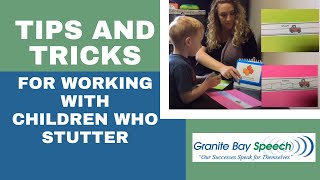 Tips and Tricks for Working with Children who Stutter (Speech Therapy)