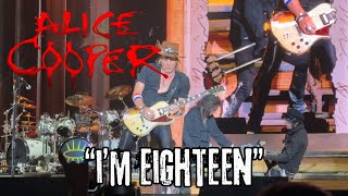 Alice Cooper - "I'm Eighteen" (Live in Albuquerque, NM 10.23.25)