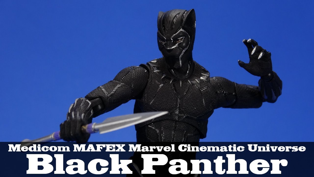 Medicom MAFEX Black Panther No.091 Action Figure New Authentic Sealed Avengers 