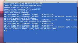 Exercise (Video): Introduction to MongoDB - Server-side Development with NodeJS, Express and MongoDB