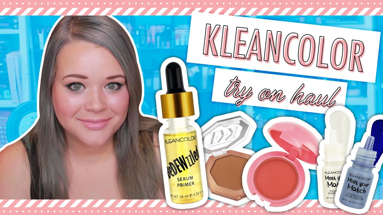 FULL FACE WITH NOTHING OVER $6.00 | Kleancolor Beauty Try-On Haul