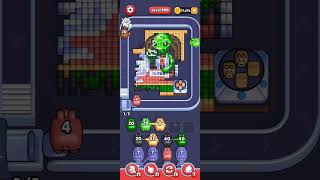 Pixel flow - Level 990 (very hard) - walkthrough without power ups