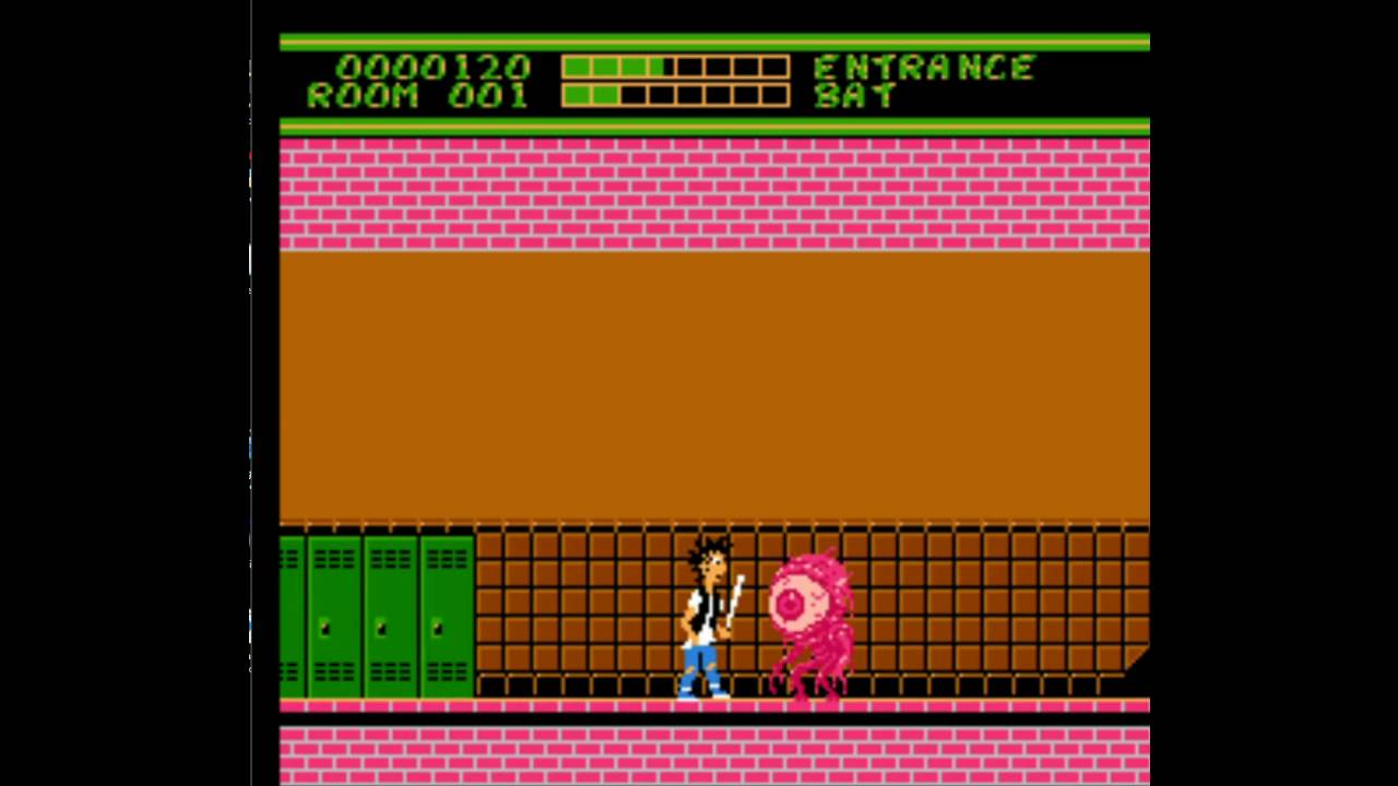 Ghoul School NES gameplay Nintendo YouTube