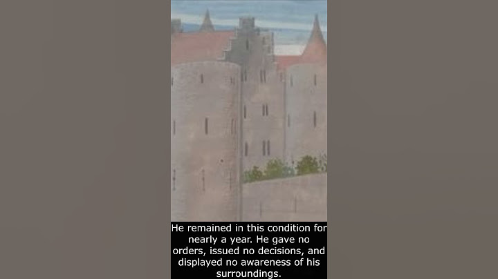 The King Who Was Alive… But Not Ruling  #history