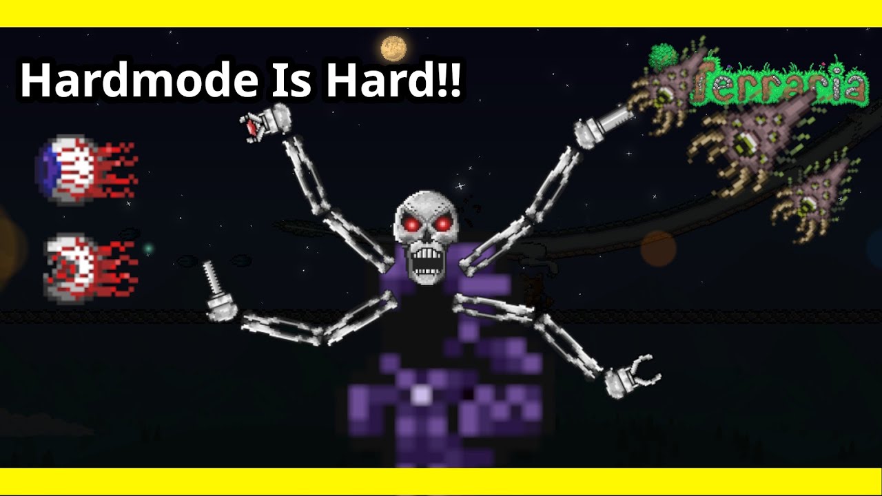 Hardmode In Terraria Is Hard..... - YouTube
