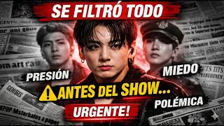 Impactante Lo Que Nadie Vio Antes Del Show De Bts Jungkook Bajo Presión Extrema