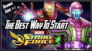 Starting To Playing Marvel Strike Force? Big Tips To Explode Your Account Growth! Beginners Guide #1