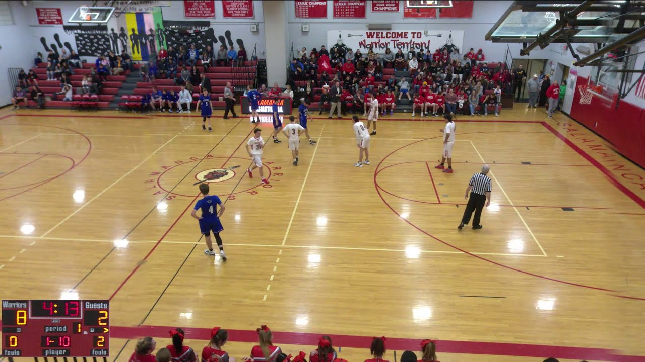 Salamanca Basketball vs. Gowanda (SENIOR NIGHT) Feb 13, 2020 YouTube