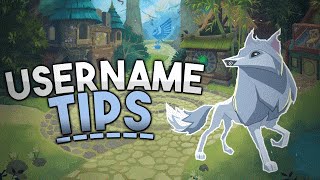 Animal Jam Username Advice!