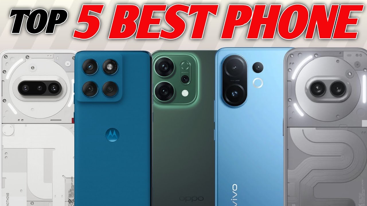 Top 5 Best Smartphones 2026 🔥 Sabse Powerful Phones Under Every Budget!