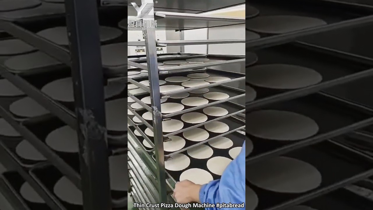 Thin Crust Pizza Dough Machine,Auto Pizza Base Machine,Frozen Pizza Dough Line 