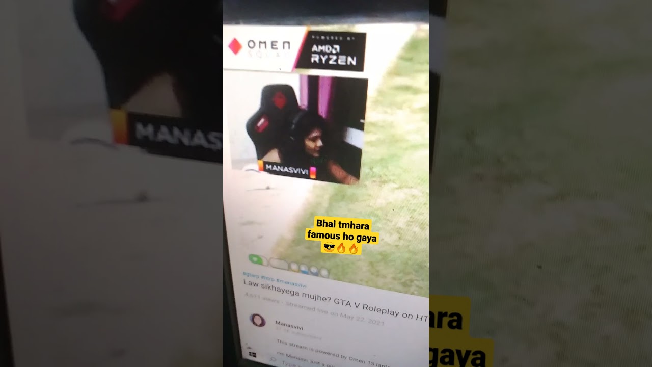 when i become famous with @manasvivi 😎😀 