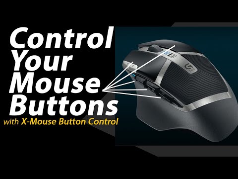 Mouse Button Control - Basic Setup, Remap keys with X-Mouse, Configure Mouse Button, Customize Mouse
