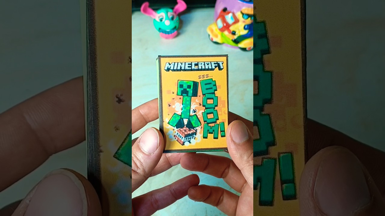 Minecraft Mini Mystery Box 🎁 unboxing 💕 