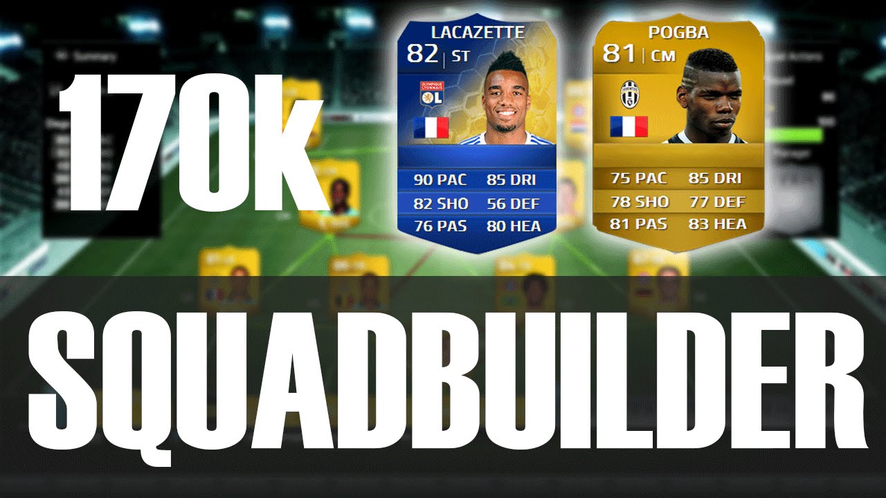 170k SQUAD BUILDER Ft. TOTS LACAZETTE | FIFA 14 Ultimate Team