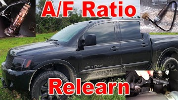Air/Fuel Ratio Relearn Procedure Nissan Titan