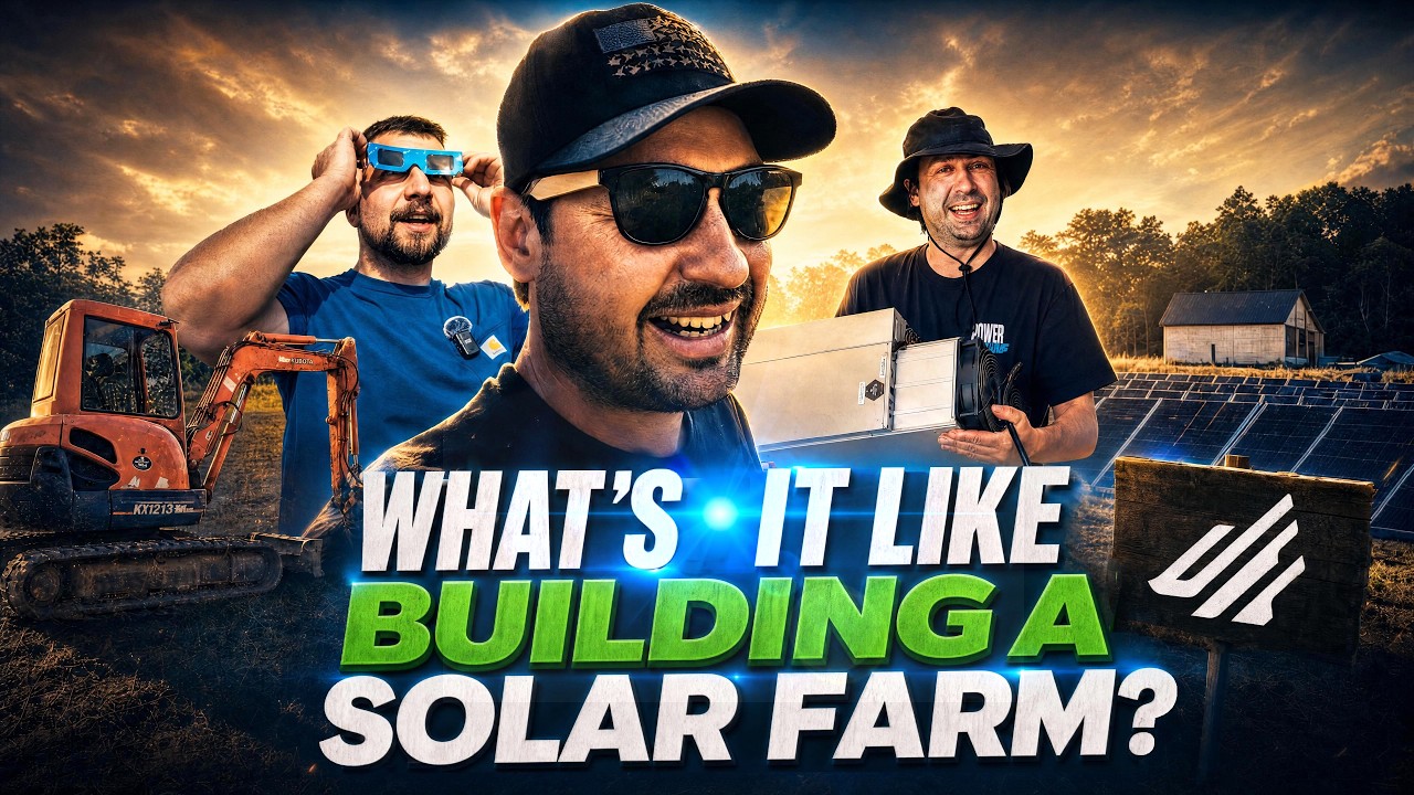 Miniatura Building a Solar Farm in ONE MONTH