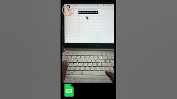 How to Create a Serial Number Using the Sequence Formula in Google Sheets? #shorts #serialnumber