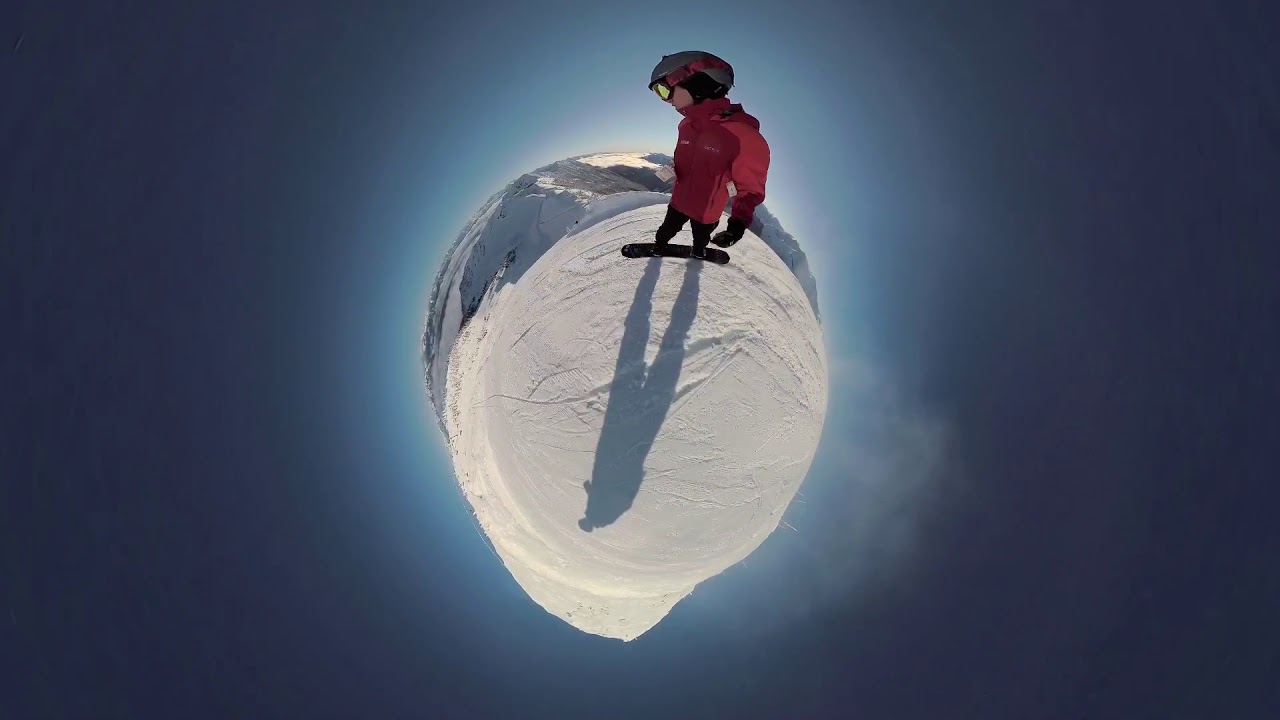 Snowboarding on a tiny with Rylo YouTube