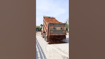 Dumper lovers Track unloading 💯🥰👍💥🥳🎉🔥🔥 #pakistan  #driver #track #horn #jcb #reels #video #shorts