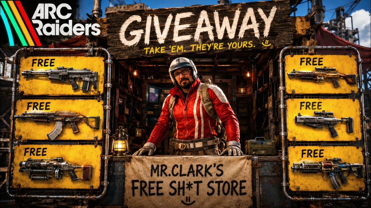 I opened a GIVEAWAY STAND in ARC RAIDERS!