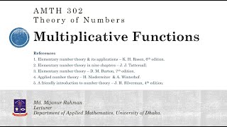 Multiplicative Functions | Part-4 | Mobius Inversion Formula | Dirichlet product | Dirichlet inverse