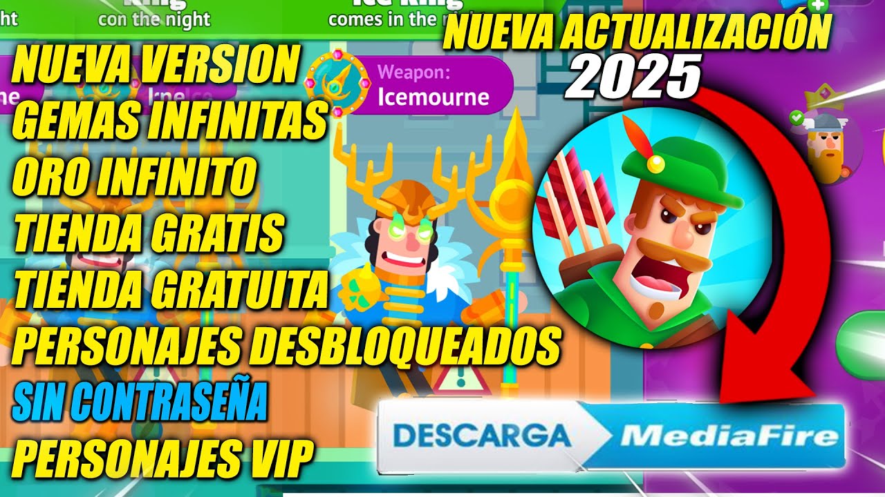 ¡Nuevo! Bowmasters Mod APK 2025 - Dinero Infinito & Todo Desbloqueado 🎯 ...