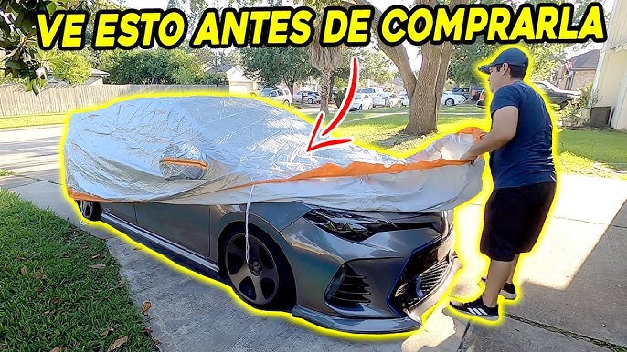 Como poner una funda exterior a un coche 