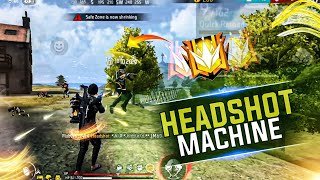 I Became Headshot 😱 Machine in Solo Vs Squad MP40 GUN Gameplay - Garena Free Fire