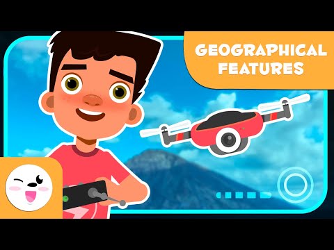 Geographical Features for Kids - The Relief of the Earth&rsquo;s Surface