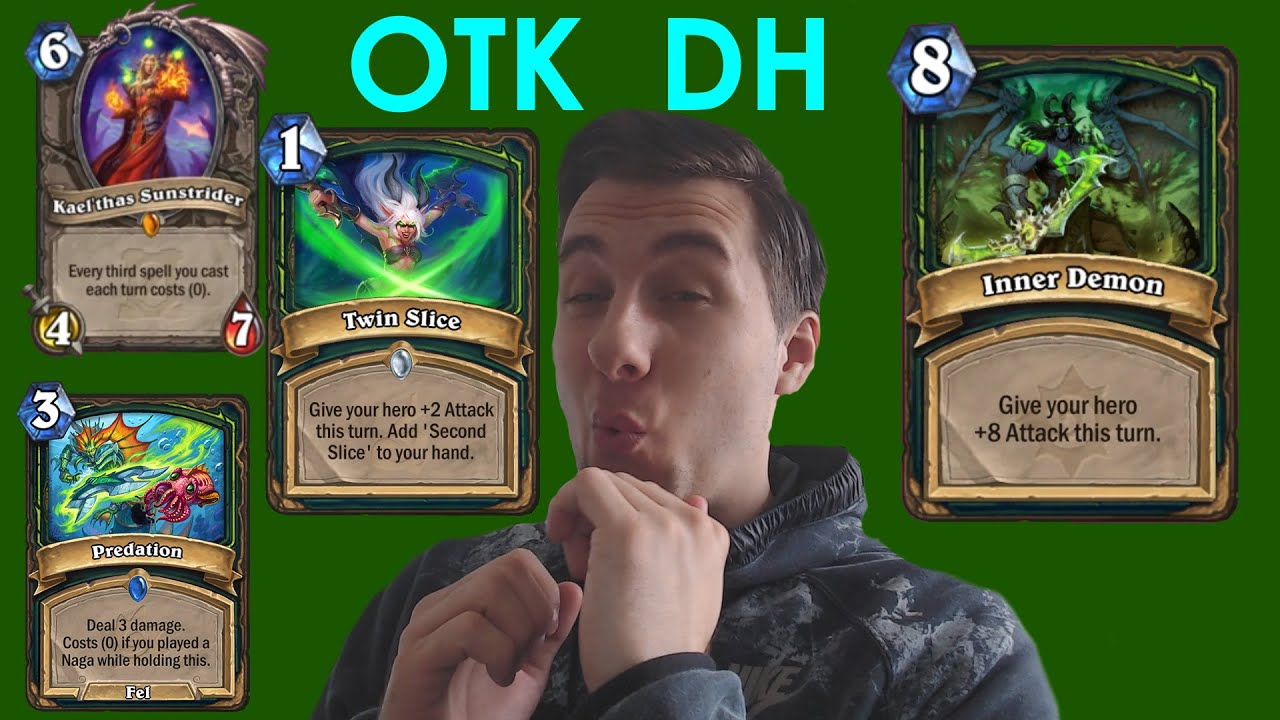 OTK Demon Hunter! - Hearthstone (Dansk)