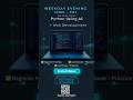 Enroll Now 🔥 Learn Python Using AI + Web Dev (Live Classes)