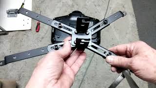 Installing the Extened Ceiling Mount on an Epson 4855WU