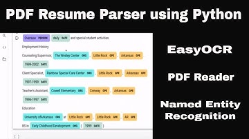 Extracting Text from PDF documents using python (OCR)