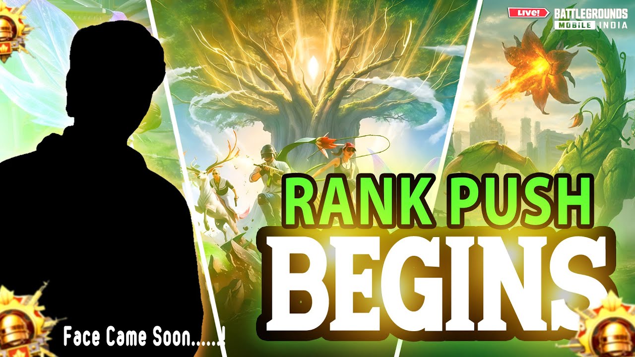 CROWN TO  ACE PROMOTIONAL  MATCH ||  RANK PUSH TO TOP 100  || LIVE🛑 || DAY 3