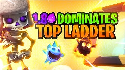 *1.8 ELIXIR* Cycle Deck *DOMINATES* In Clash Royale 🔝🌍 | Top Ladder