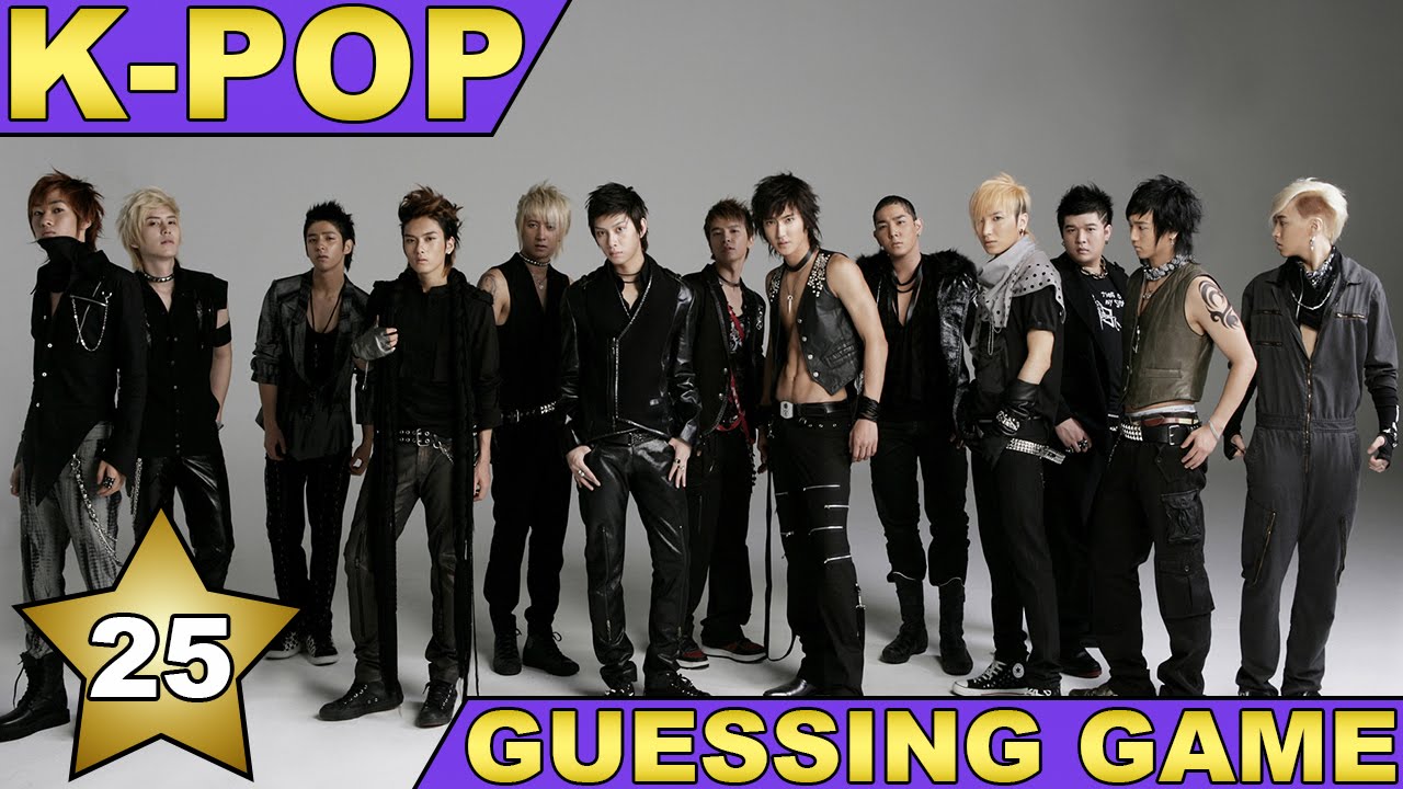 K-POP GUESSING GAME #25 - SUPER JUNIOR SPECIAL!