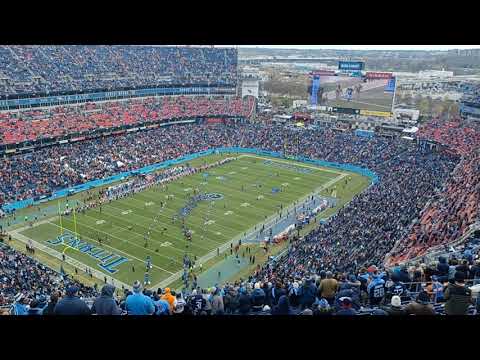 Tennessee Titans Player Introductions vs Bronocs 2022