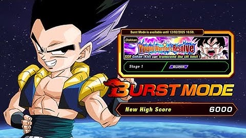 HOW TO GET 6000 BURST MODE SCORE USING HEAVENLY EVENTS: AGL GOHAN (KID) EVENT: DBZ DOKKAN BATTLE