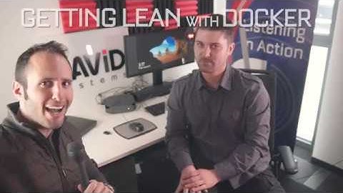 Getting lean with docker | Software within a docker container