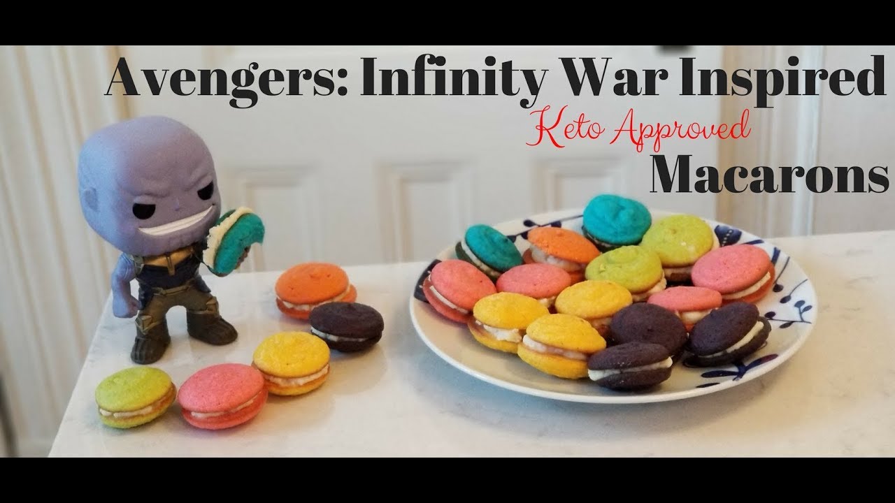Mavel's Avengers: Infinity War Inspired French Macarons (Keto Approved) Recipe