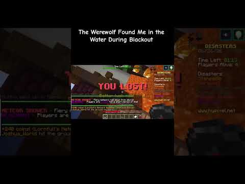The Werewolf Found Me in the Water During Blackout