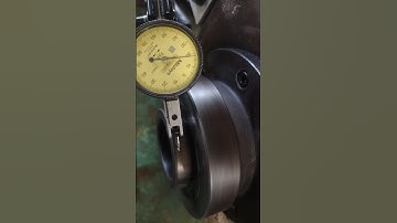 IDG runout checking Boss milling operation,CNC turret removal process, CNC spindle rotation #machine