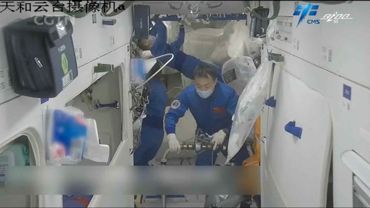 Shenzhou-14 crew in orbit for over 20 days