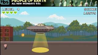 Alien Invasion People of Earth Game