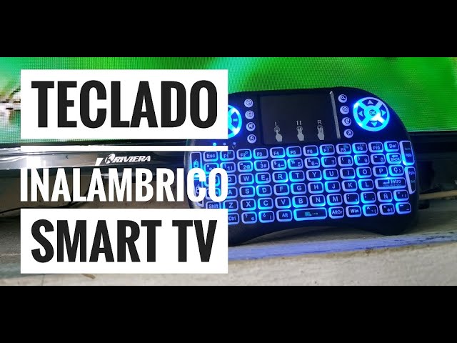 Mini Teclado Inalámbrico Touchpad Smart TV y PC – Tecnocarp