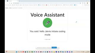 Desktop Assistant using Python, MySQL, Django