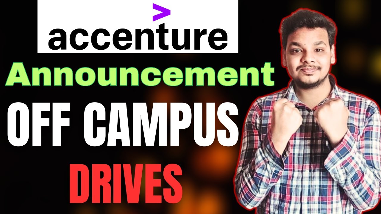 Accenture Mass Hiring Announcement | OFF Campus Drives For 2025 , 2024 ...