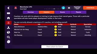 ~ Searching for the Perfect Assistant Manager in Football Manager Mobile 2024 Follow These Steps!