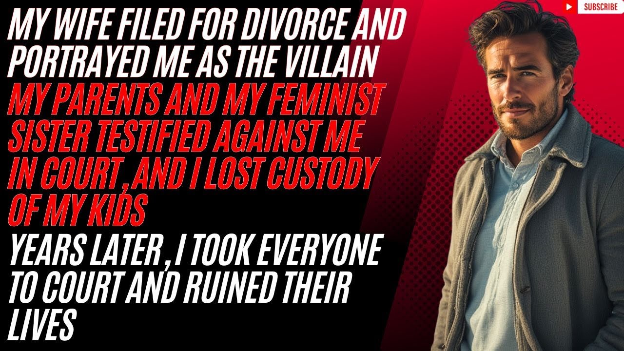 Во время развода моя жена выставила меня злодеем, моя сестра-феминистка и родители поддержали ее.